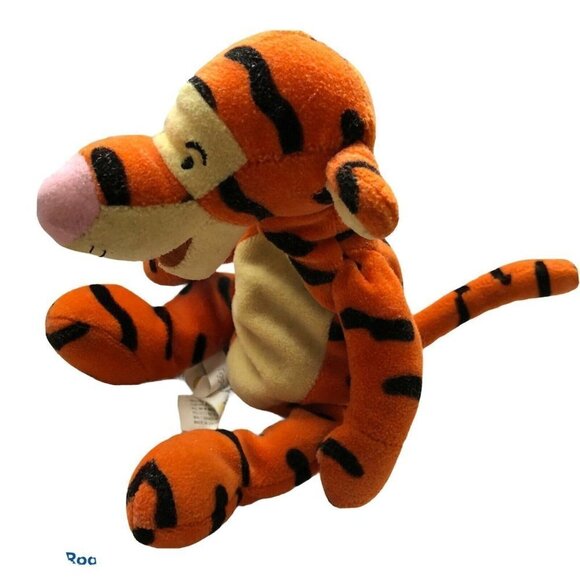 Walt Disney World Winnie The Pooh Tigger Bean Bag Plush Adorable Stuffed Toy 10” - Picture 1 of 6
